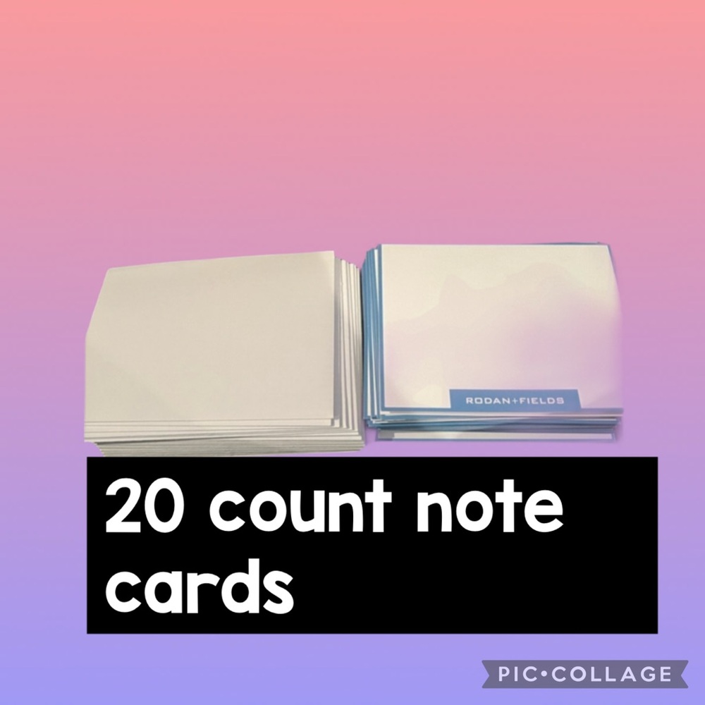 Rodan + Fields Stationery 20  Note Cards and envelopes